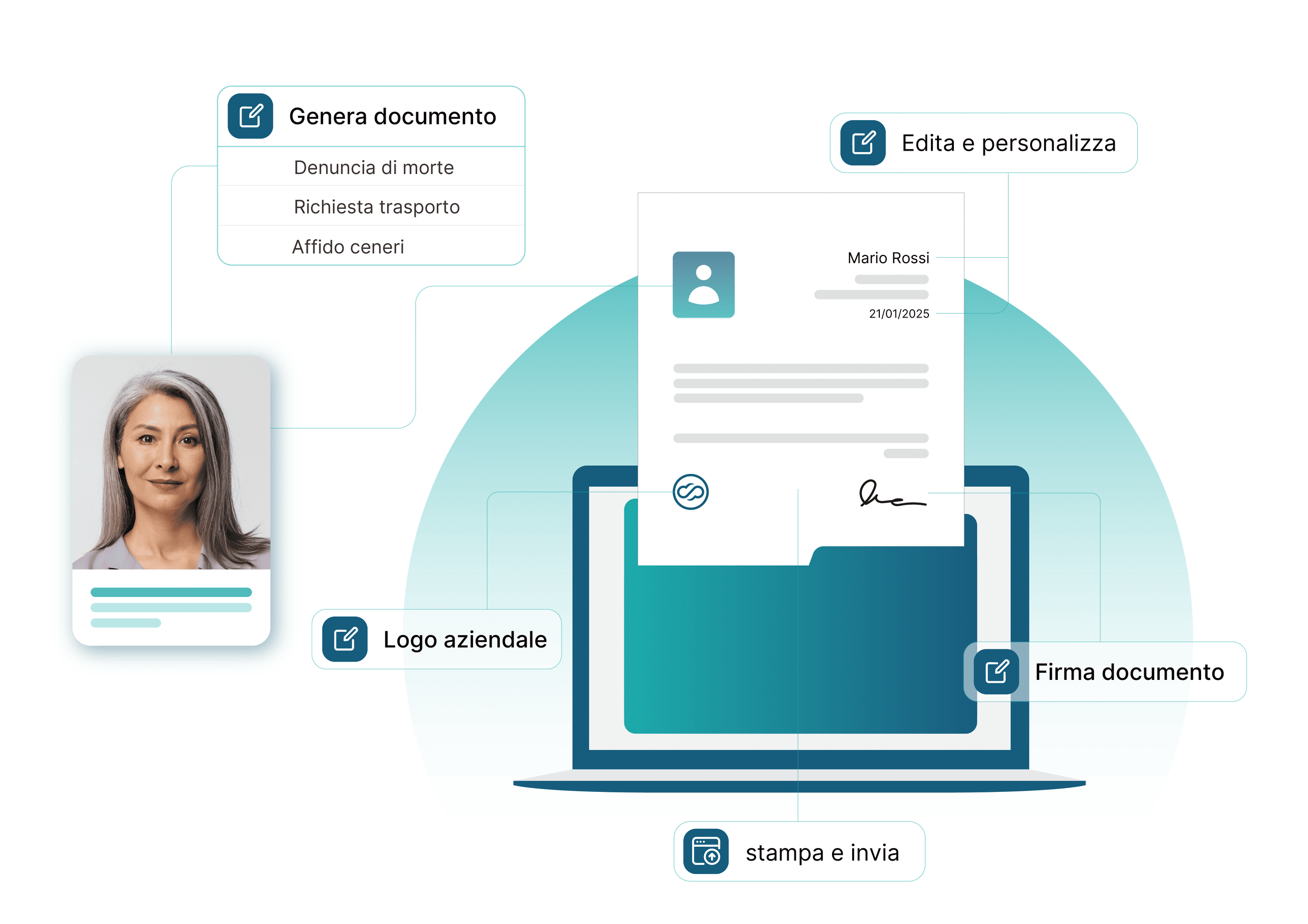 eterno grafica modulo documentazione precompilata software imprese funebri